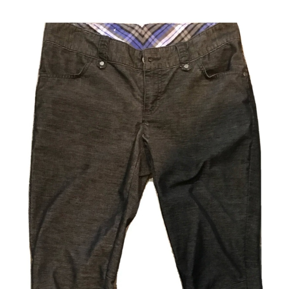 Columbia Sportswear Black Corduroy stretch tapered pants style 01911 size 8R